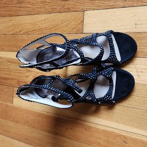 Michael Kors Black studded heels - Sz 8